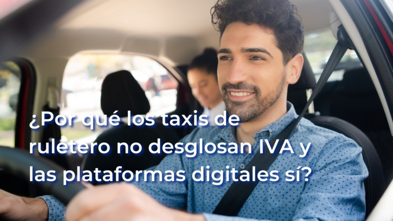 Taxista o chofer de plataforma