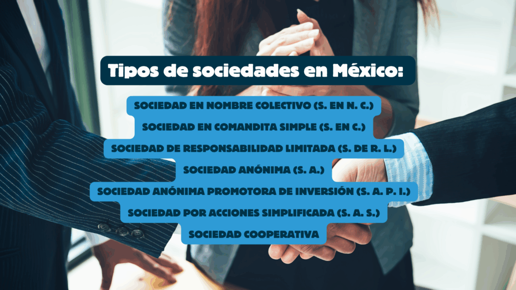 tipos de sociedades en México