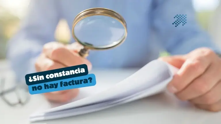 ¿Sin constancia no hay factura?