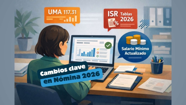 Cambios clave en Nómina 2026