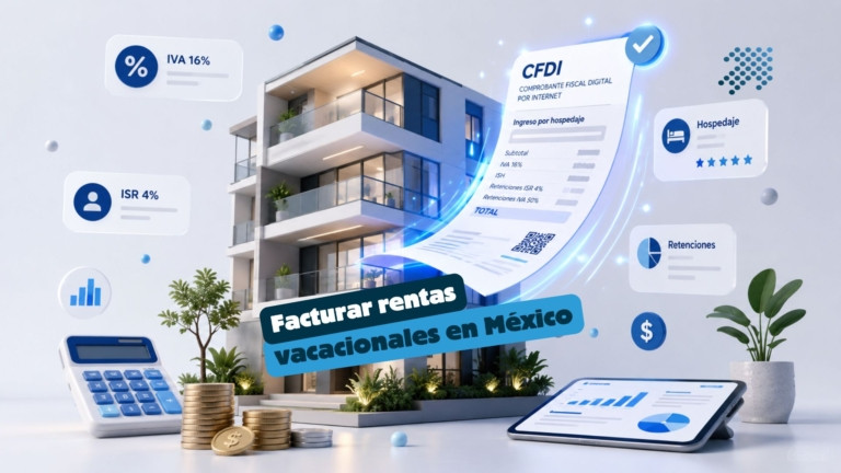 Facturar rentas vacacionales en México