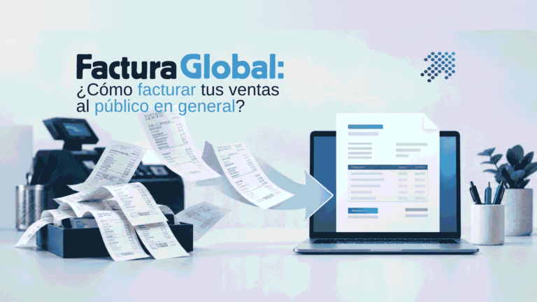 Factura global: ventas al público general