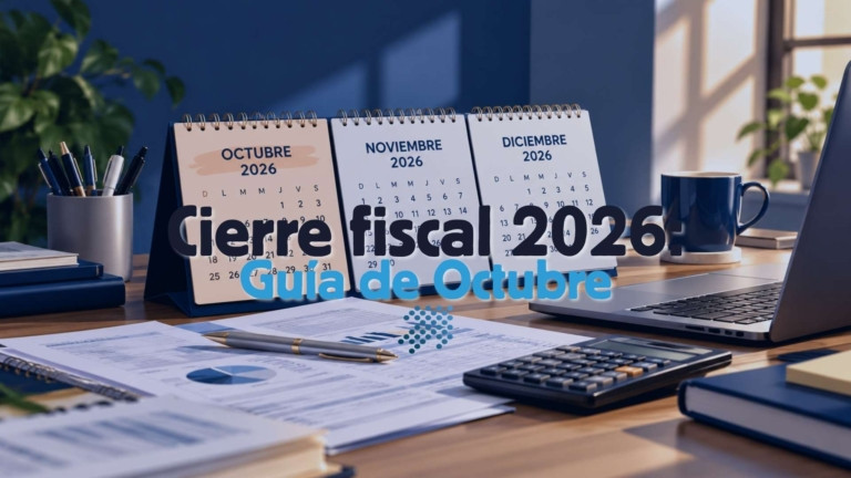 Cierre fiscal 2026: guía de octubre